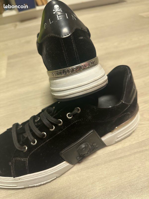 Baskets Philipp Plein Neuves - Pointure 43 EU - Couleur Blanc - Style Sportif - Neuf Avec Emballage
