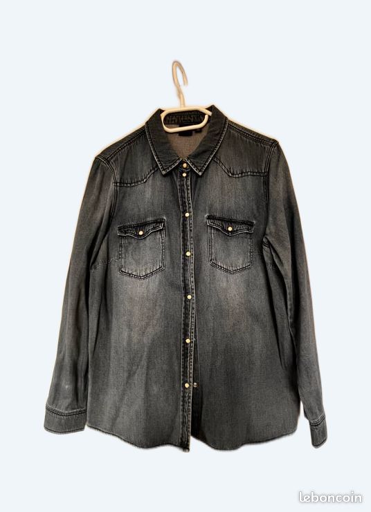 Chemise en jean L/XL (image 1)