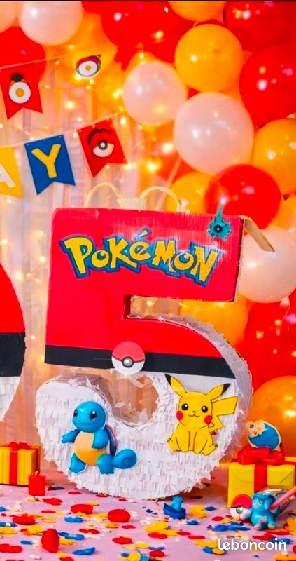Piñatas anniversaire pokemon (image 1)