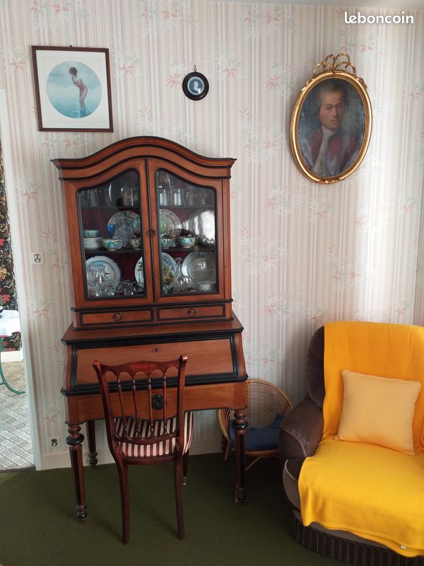 Très beau Secrétaire - bureau de salon ancien (image 4)