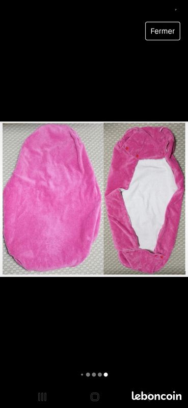 Landeau poussette balios cybex rose (image 4)