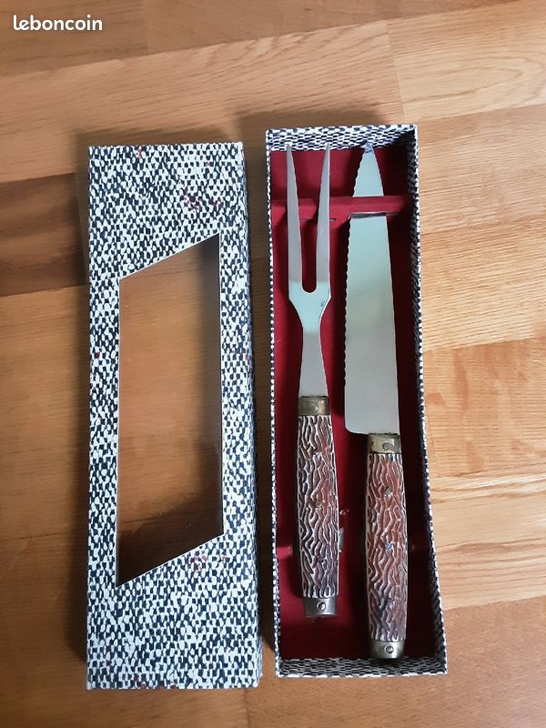 Set à viande en inox (image 1)