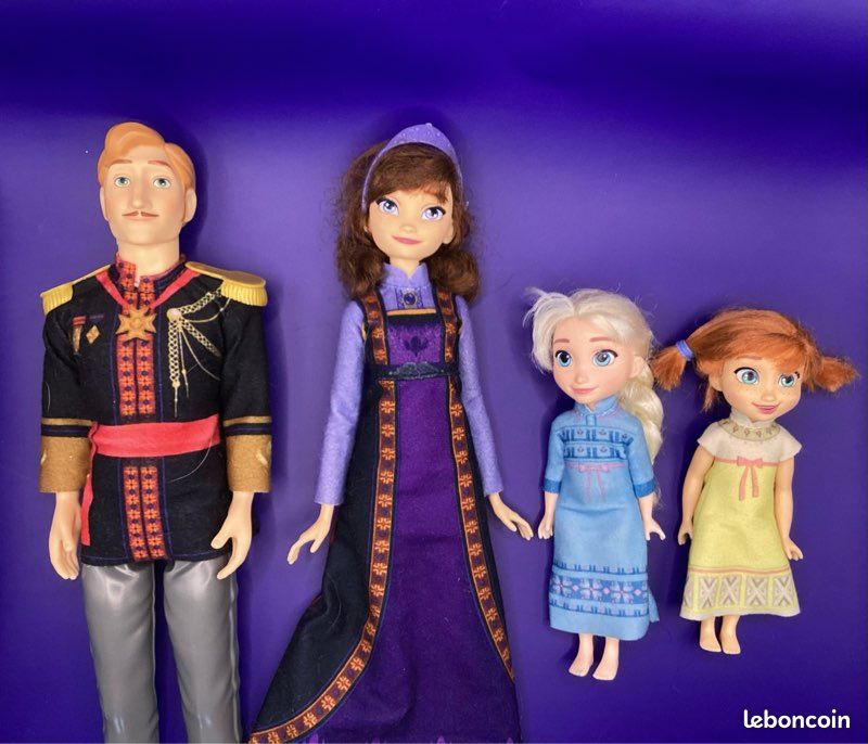 King Jouet Barbie La Famille De Barbie Poupées Reine Des Neiges