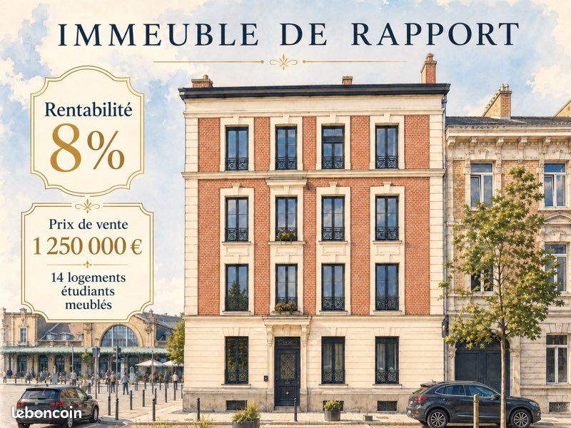 Immeuble 14 pièces 288 m² · à Tourcoing · 288 m² · 1 250 000 €