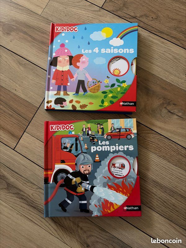 Lot kididoc pompiers saisons pop up (image 1)