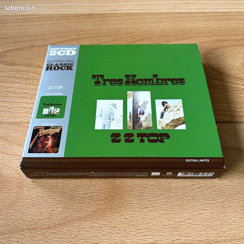 Coffret 2 CD ZZ Top (image 2)