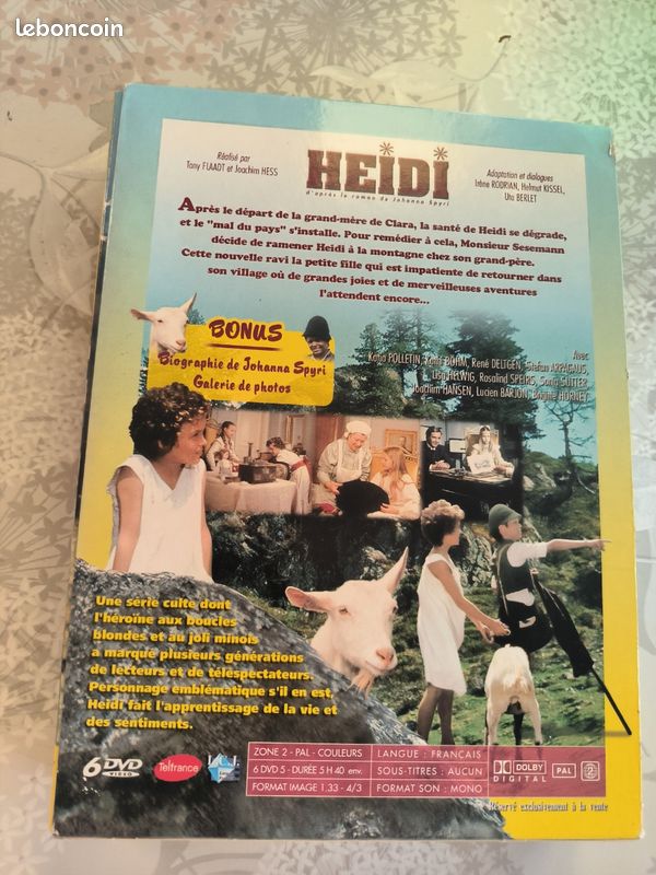 DVD coffret Heidi partie 2 13 épisode 6 DVD (image 3)