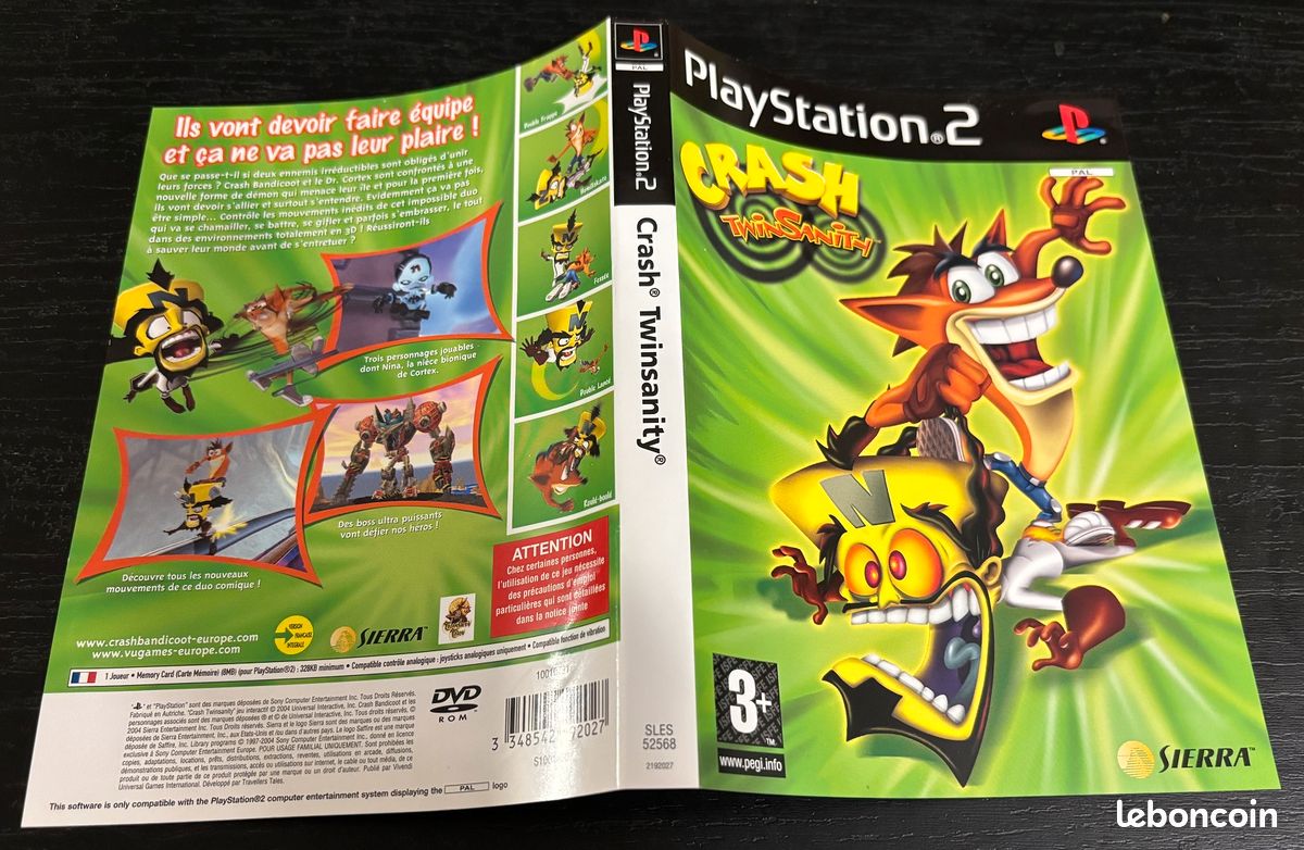 Crash Twinsanity (E) [PS2] | Biblioteca de Roms