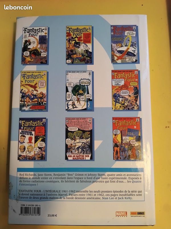 Fantastic Four - L'intégral 1961 / 1962 - Stan lee, jack Kirby - Marvel - Les quatres fantastiques (image 2)