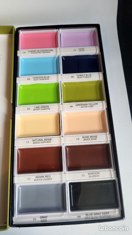 Lot de peinture aquarelle Japon, officepoint, ... (image 2)