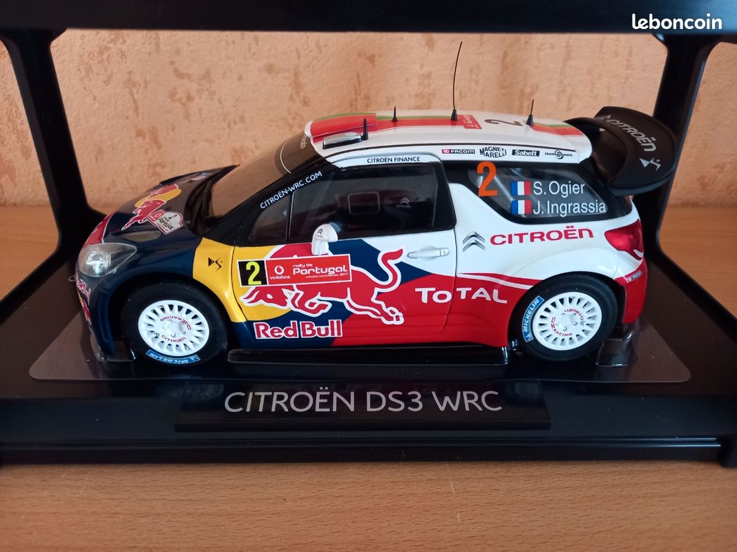 Citroën DS3 R3 Ogier 2010 – Rallye Du Var – Miniature 1/43 Norev – Collection