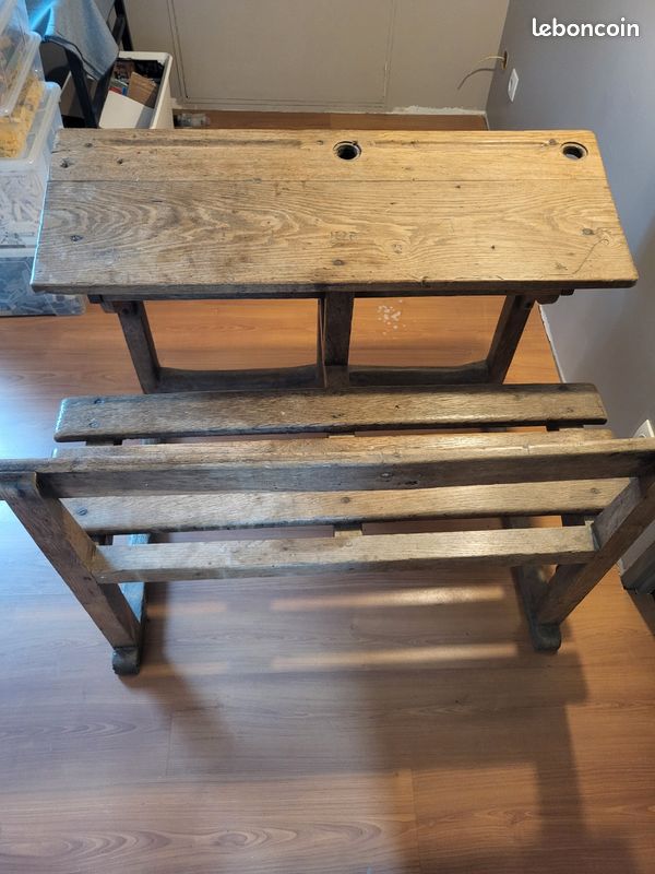Bureau écolier bois (image 2)
