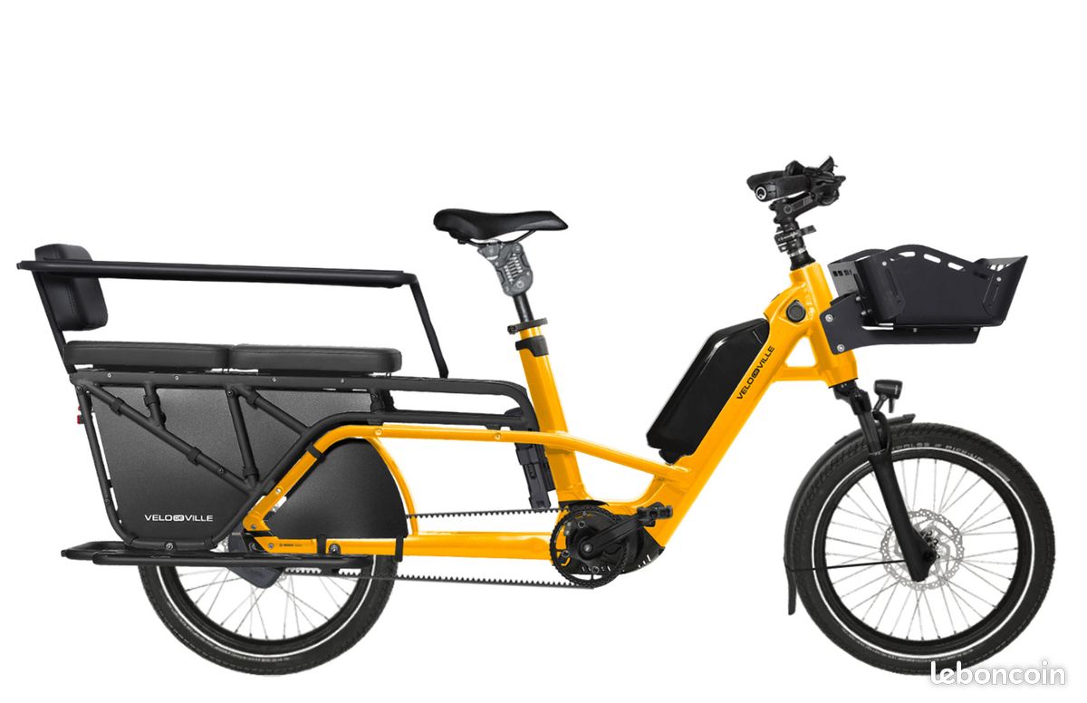 Vélo électrique Reconditionné Longtail Loady 900 - Enviolo courroie - 100 Nm - Lyon / Limonest - ekstere (image 1)