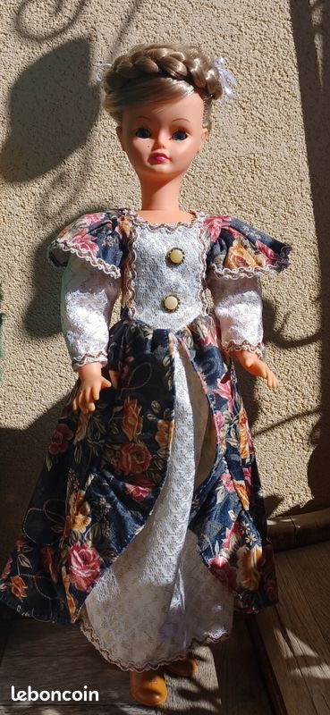 Tenue Vintage Pour Poupée Cathie Bella - Année 1977 - Très Bon état