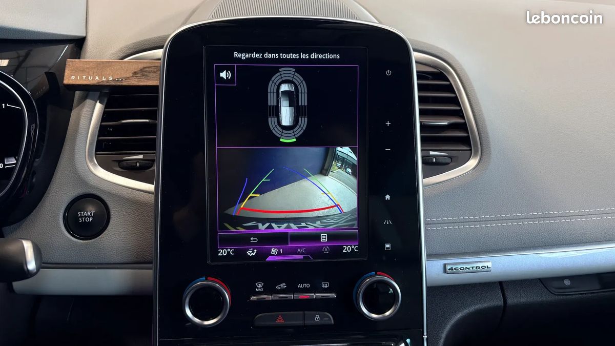 Renault Espace 2.0 dCi 200ch Initiale Paris - 7 places - Toit ouvrant - Sièges chauffants ventilés massants - Apple CarPlay - Régulateur adaptatif - Caméra de recul (image 19)