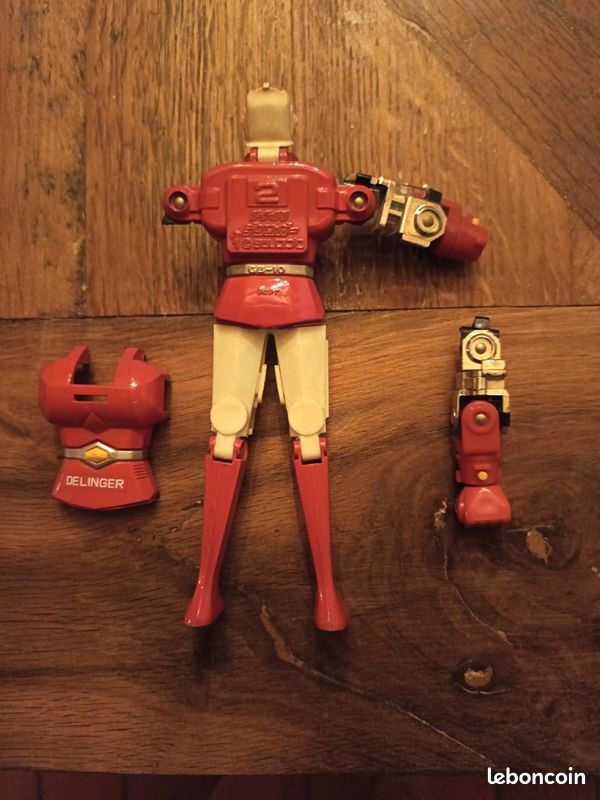 Jouet Gordian - Bandai Ceppi Ratti - Junior Set 2-Robot-in-1, Occasion