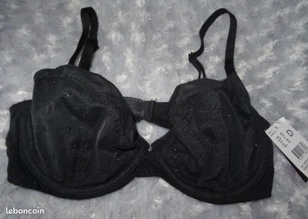 Soutien-gorge Balconnet 85D - Violet - Neuf Avec étiquettes - Sans Marque