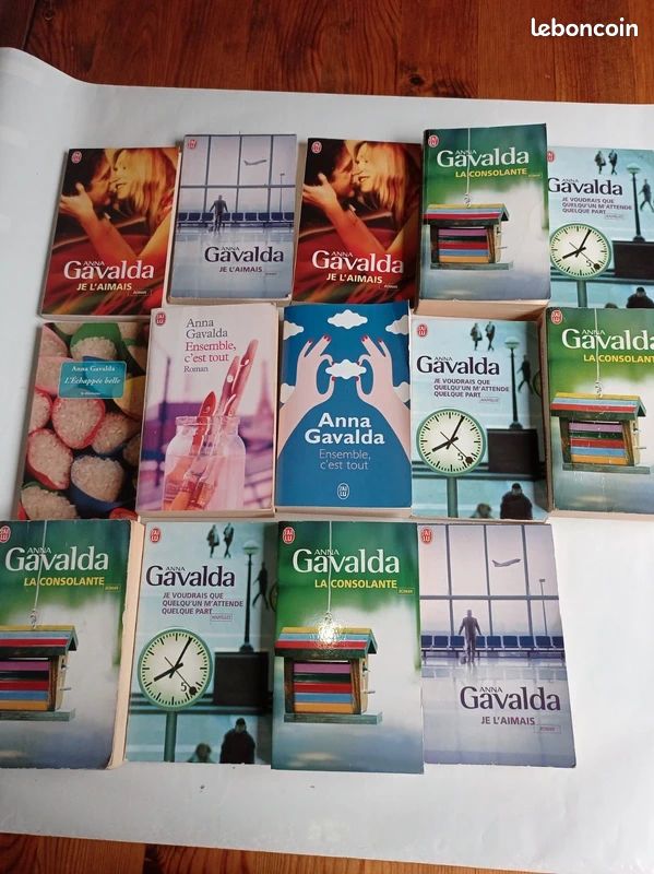 Lot de 14 livres Anna Gavalda (image 1)