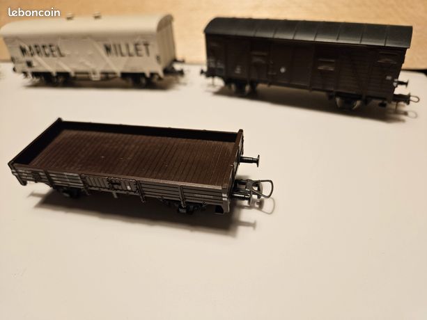 Roco H0 - 44174 - Juego de trenes - 6 goederwagensles