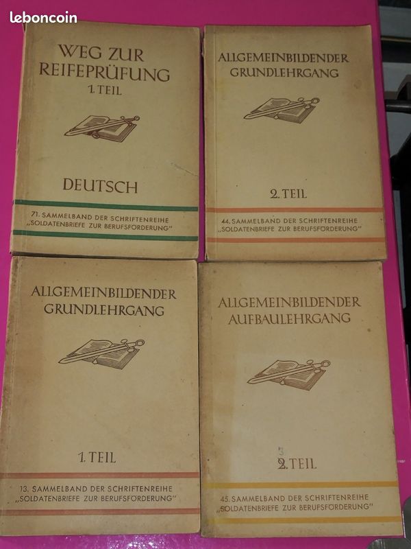 4 livres sur les cours des soldats allemands 1941 (image 3)