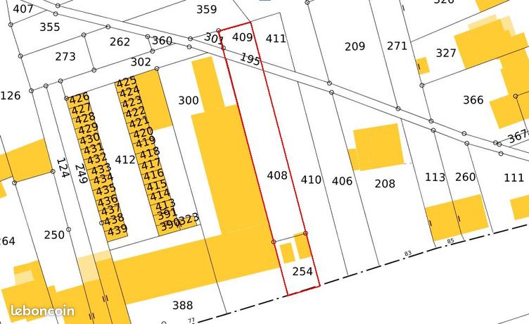 Terrain 547 m² Florange