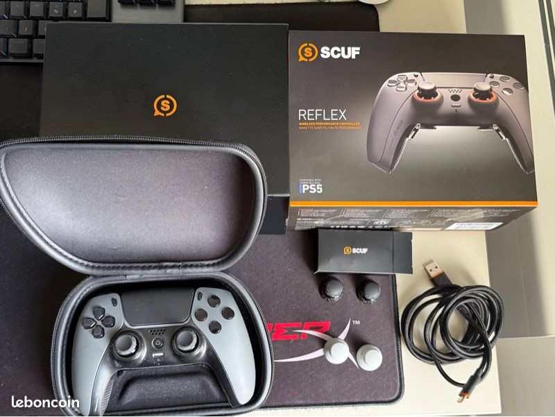 ZoneTech | 🎮 Découvrez la manette Scuf Reflex Pro pour PS5 - Gris Acier