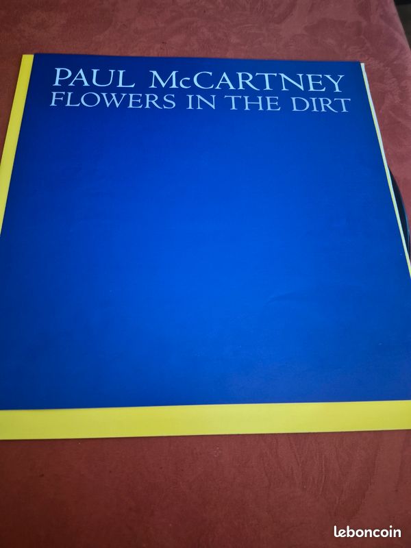 Vinyle 33 tours Paul Mc Cartney. Flowers in the Dirt (image 3)