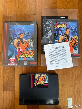 Jeu Art Of Fighting - Neo Geo - Bon état - PAL