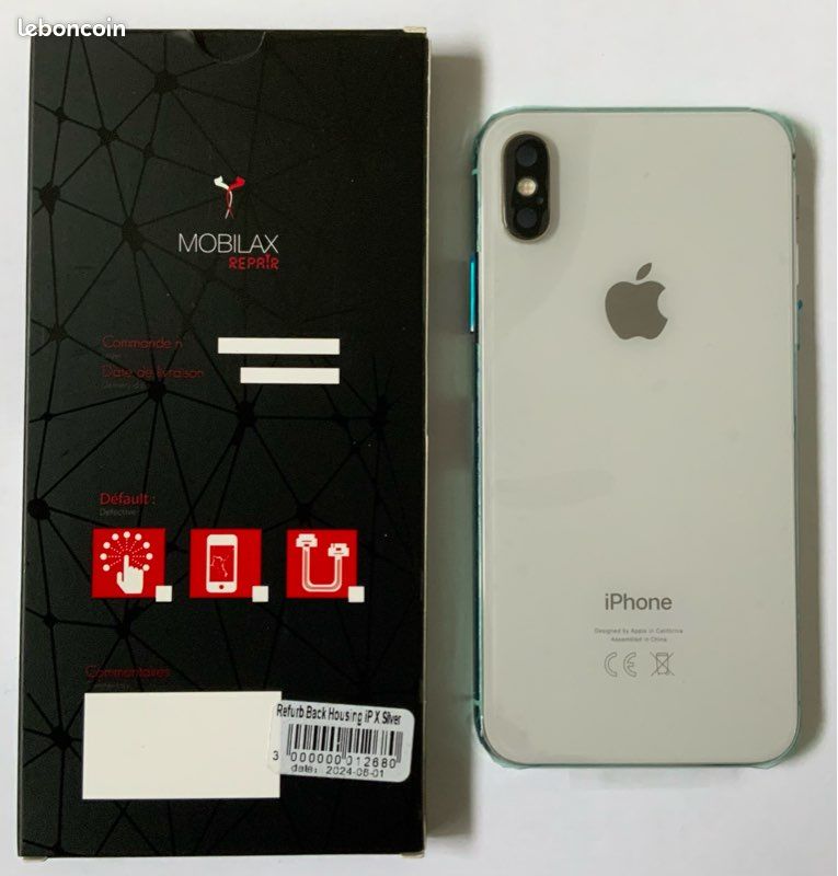 Châssis Pré-Monté Pour IPhone X - Blanc - Neuf D'Origine