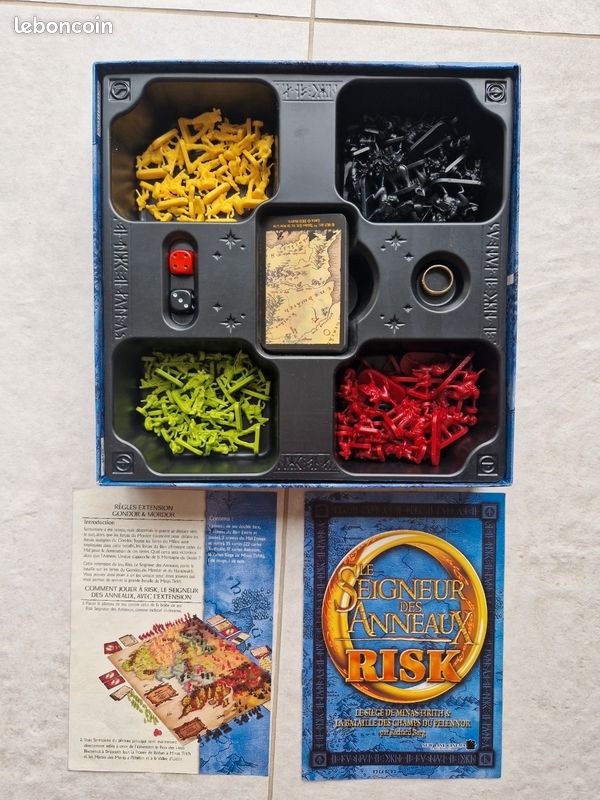 Jeu de société PARKER Extension Risk Le Seigneur des Anneaux Gondor