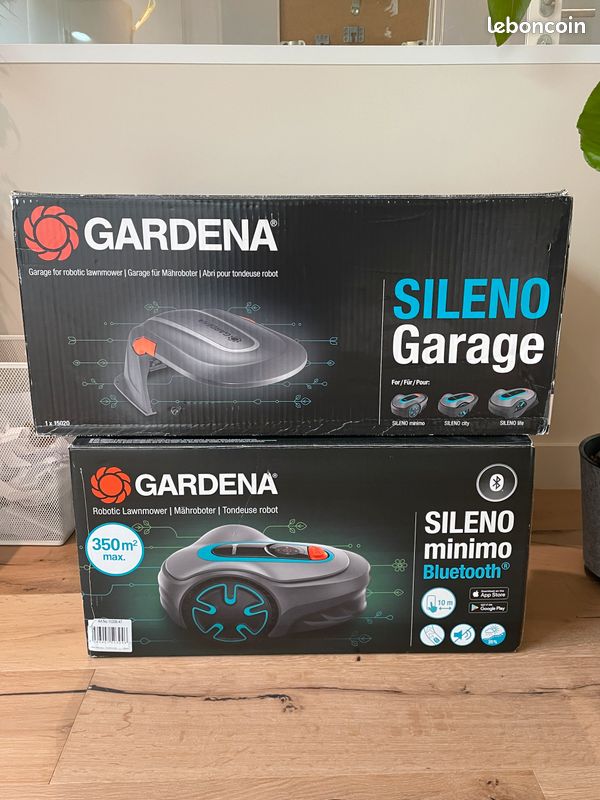 ROBOT GARDENA SILENO & Garage - Robot tondeuse (image 1)