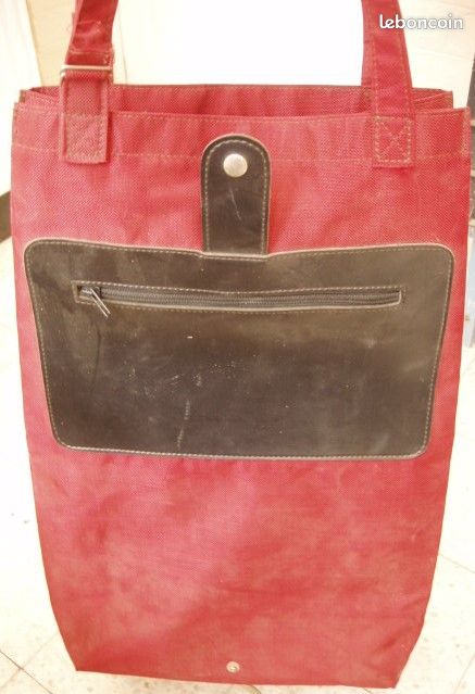 Sac de courses pliant à roulettes (image 3)