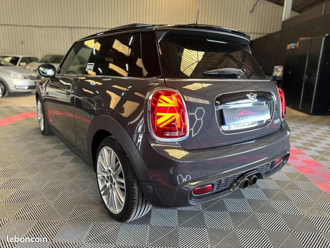 MINI HATCH 3 PORTES F56 Cooper S 192 ch Pack Red Hot Chili / AFFICHAGE TETE HAUTE / TOIT OUVRANT / RADAR ARRIERE (image 6)