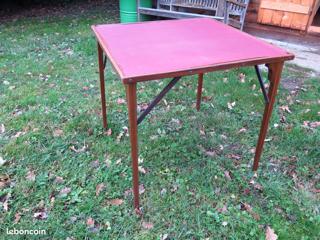 Table de jeux pliante (image 1)