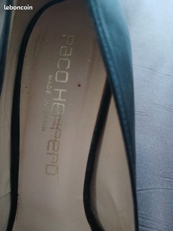 Chaussures femme p 37 noire (image 5)