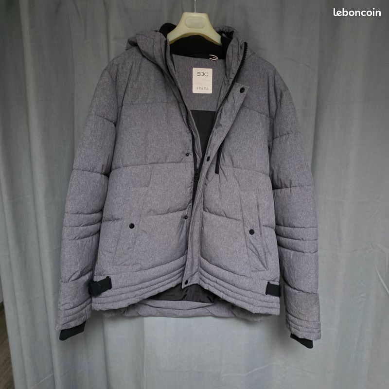 Doudoune homme grise xxl edc Vêtements