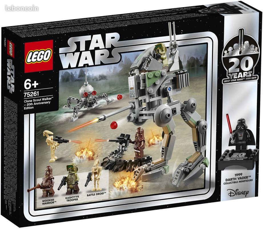 LEGO 75261 Star Wars - Clone Scout Walker - Édition 20ème anniversaire Neuf état irréprochable (image 1)