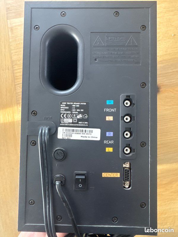 Ensemble audio 5.1 DELL MMS5650 avec convertisseur digital et optique (image 2)