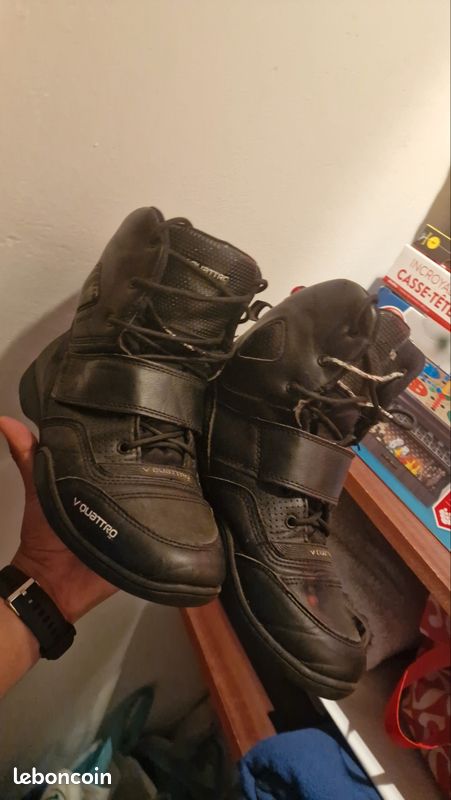 Chaussures De Moto PLABNK - Bottes Décontractées à Boucle Rotative, Semelle Antidérapante, Tailles 37-47 | Pour Route, Ville, Quotidien