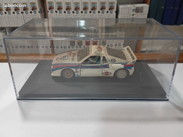 Burago 1/24 - Lancia Beta Montecarlo Le Mans IMSA - Vintage - Proche Du Neuf