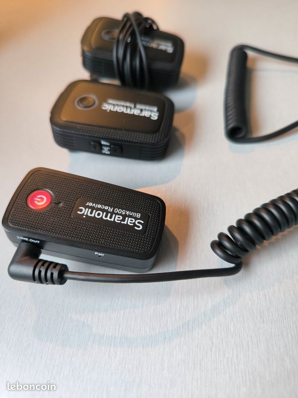 Micro Cravate Sans Fil Saramonic Blink 500 Pro B1 - Noir - Universel
