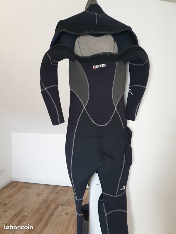 Combinaison De Plongée Mares Pioneer 7mm Femme - Tailles 36 à 44 - Avec Bonnet