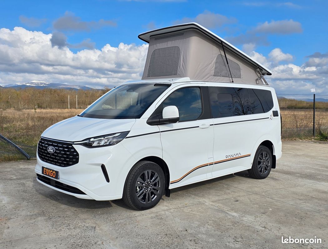 Ford custom panama peak 10+ 2026 camera de recul/webasto/panneau solaire/immat france pas de malus (image 1)
