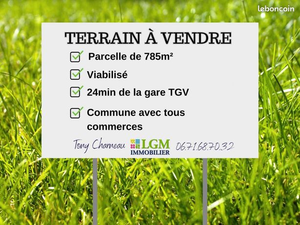 Terrain 785 m² Savigny Sur Braye