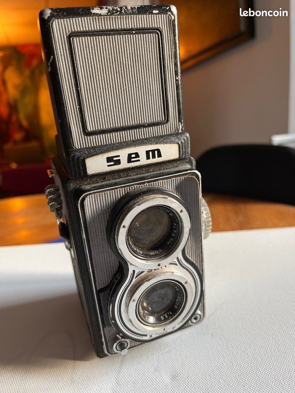 Objectif Photo Vintage SOM Berthiot 75mm F/1.2.8 Et F/1.3.5 Pour Appareil Reflex - Occasion