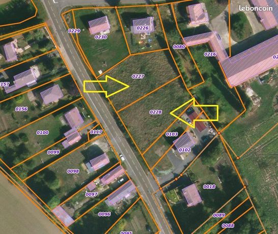 Terrain 1200 m² Renansart