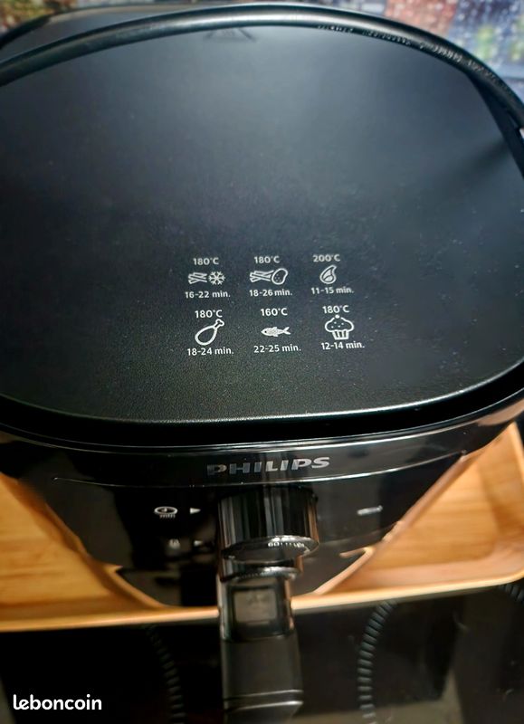 Airfryer Philips noir 4.1l comme neuf (image 7)