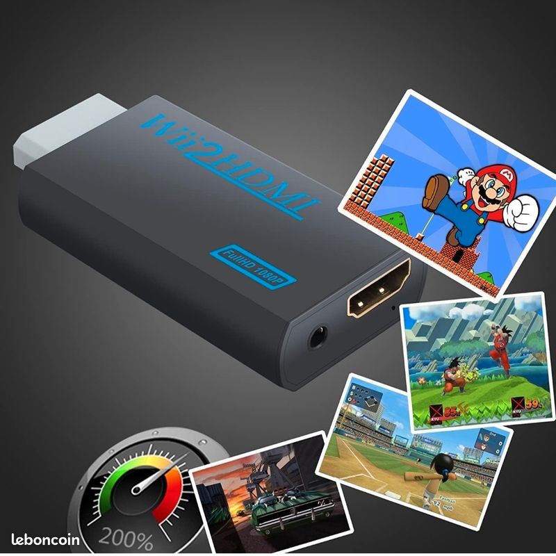 Adaptateur wii hdmi Convertisseur vidéo Full HD (image 7)
