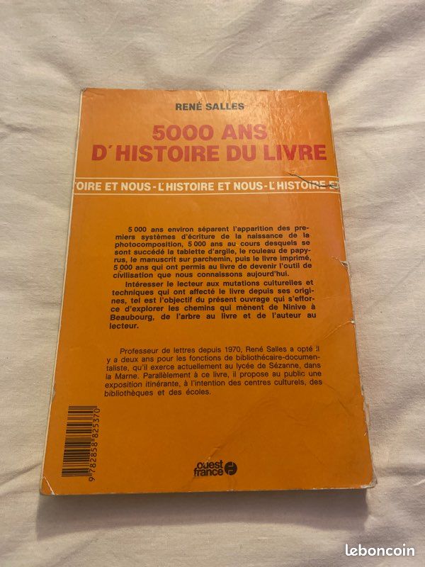 5000 ans d’histoire du livre de René Salles (image 2)