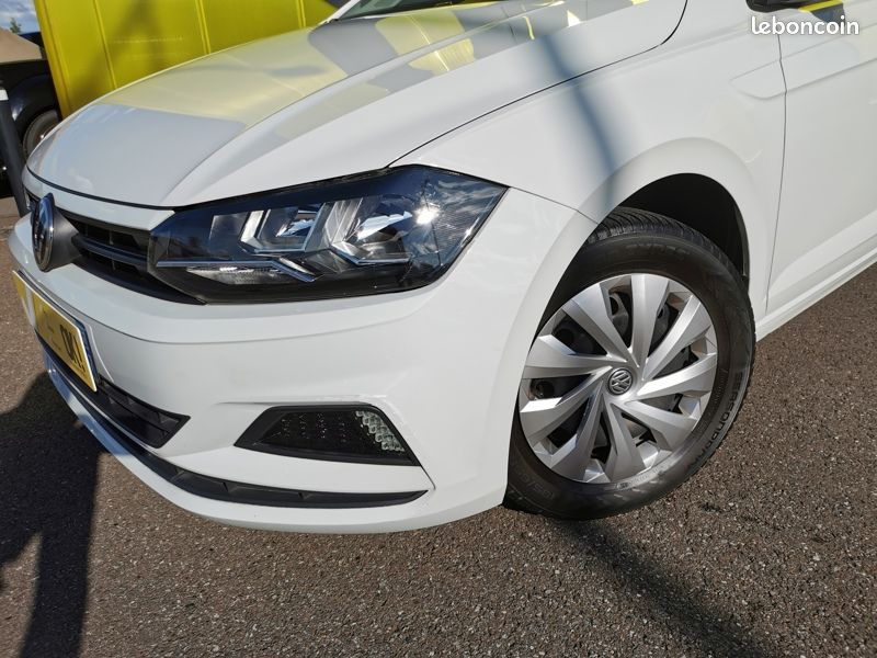 Volkswagen Polo VI Trendline 1.0 65 ch Bluetooth Feux auto Vitre élec (image 23)